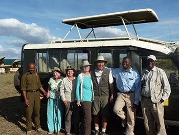Safari with Mom in Tanzania
